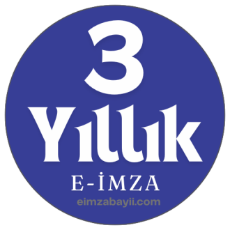 3 Yıllık E-İmza Satın Al